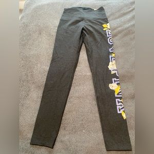 Navy Blue PINK Leggings Size Medium NWT